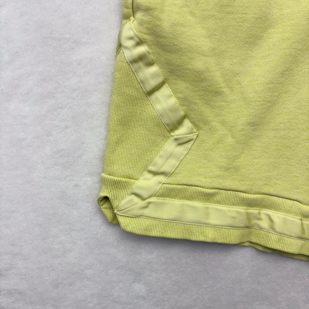 Jordan Black Cat Diamond Fleece Shorts AV5017-335 Luminous Green Mens Size M - Picture 3 of 13